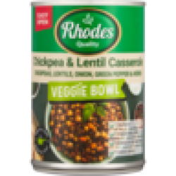 Rhodes Chickpea & Lentil Casserole Veggie Bowl Can 400G