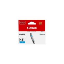 Canon Cli 481 Cyan Ink Cartridge - Compatible Printer Canon Pixma TS8140 Canon Pixma TS9140 Retail Box No Warranty