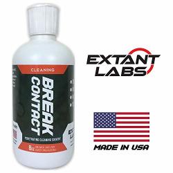 Extant Labs Break Contact Penetrating Cleaning Solvent - 8OZ Bottle With Sealing Flip Top Nozzle - Bio-based Zero Water Content Zero Fumes 100% Solvent