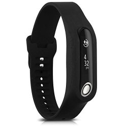 Kwmobile Sport Replacement Bracelet Made Of Silicone - For Tomtom Touch In Black Inner Dimensions: Approx. 15 0 - 19 0 Cm - Fitness Tracker Tpu Bracelet Without Tracker