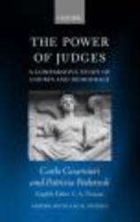 The Power of Judges: A Comparative Study of Courts and Democracy Oxford Socio-Legal Studies