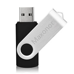 Maxonor 256GB USB 2.0 Flash Drives Metal Thumb Stick Swivel USB Drive 256GB
