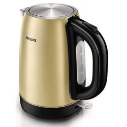 Philips HD9322 50 1.7l Champagne Stainless Steel Cordless Kettle