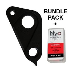 Bundle 2 Items: Derailleur Hanger 168 For Specialized With Bicycle Patch Kit