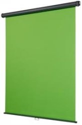 Esquire Manual Pull Down Ceiling Or Wall Mounted Chroma Key Green Screen 200 X 190CM- Affordable And Professional Studio Backdrop  For The Production Of