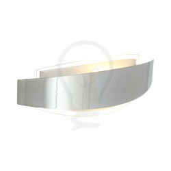 Bright Star Metal And Clear Glass Wall Bracket