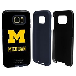 Michigan Wolverines Guard Dog Hybrid Case For Samsung Galaxy S7 With Guard Glass Screen Protector