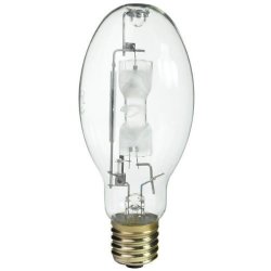 Philips Lighting 383877 ED37 Standard Metal Halide Lamp 350 Watt E39 Mogul Base 25200 Lumens 62 Cri 4000K Cool White