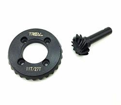 Treal HD Steel Gear Set Underdrive Differential Gears 11T/33T Helical for Redcat Gen 8