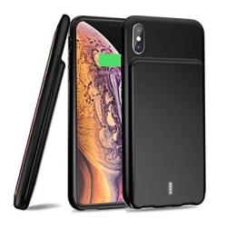 Iphone Xr Smart Battery Case 5000MAH Portable Protective Iphone Xr Charging Case Extended Rechargeable Battery Pack Charger Case For Iphone Xr 6.1 In