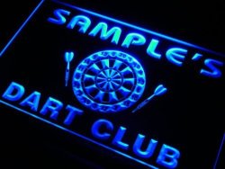 Ts-tm Name Personalized Custom Dart Club Bar Beer Neon Sign