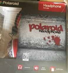 Polaroid Php-906 Graffiti Stereo Headphones Ships The Next Day