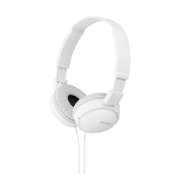 Sony MDR-ZX110 Foldable Headphones White