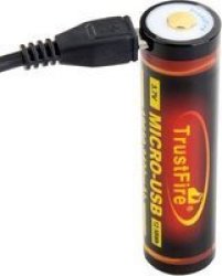 TrustFire 18650 3400MAH USB Battery 2X Pack