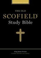 The Old Scofield Study Bible Kjv Classic Edition - Bonded Leather Navy Leather Fine Binding Classic Ed