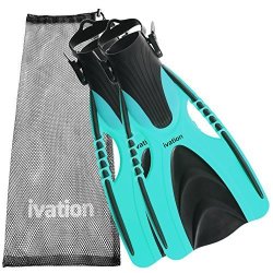 Adult Swim Fins - Diving Fins - Adjustable Speed Fins Super-soft For Diving Snorkeling Swimming & Watersports