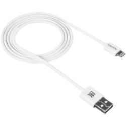 Canyon Apple 8-PIN Iphone And Ipad Charge And Sync Cable - White
