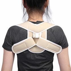 Back Support Posture Trainer Upright Brace For Correcting Posture Healthy Posture Suitable For Relieving Neck Back And Shoulder Pain S-beige