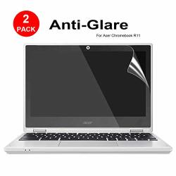 2 Pack Acer Chromebook R 11 R11 Screen Protector HD Clear Anti-scratch For Acer Chromebook 11 Accessories 11.6 Inch CB5-132T 2017 Newest Acer Premium R11 Convertible 11.6 Inch