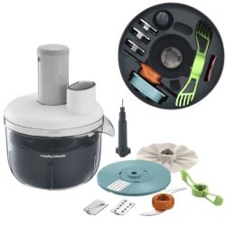 Morphy Richards - Food Processor Mix Chop Whip Grate And Slice - 1.6L