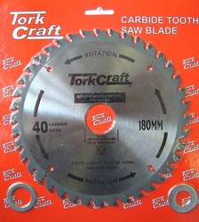 Tork Craft Blade Tct 180 X 40T 30 20 16 General Purpose Combination