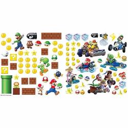 Roommates Nintendo Super Mario Build A Scene Peel And Stick Wall Decals And Roommates Ninetendo Mario Kart 8 Peel And Stick Wall Decals