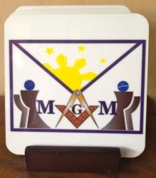 Masonic Coaster Mgm