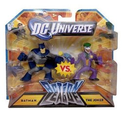 Dc Universe Action League MINI Figure 2PACK Batman Vs. The Joker