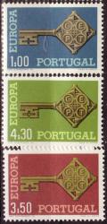 Portugal1968 Europa Complete Unmounted Mnt Set Sg 13317-9