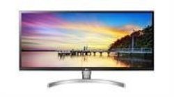 LG 34WK650-W 34 Ultra Wide LED Display - True 178 Wide Viewing Angle + Real Colour Wfhd Resolution 2560X1080 Brightness - 300CD M2 Contrast Ratio