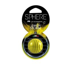Sphere Air Freshener Lemon