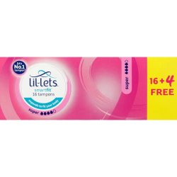 Lil-Lets Super Tampons Regular Small 16 Tampons