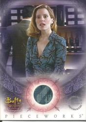 Emma Caulfield - "buffy Woman Of Sunnydale" - Authentic "pieceworks Memorabilia" Trading Card Pw3
