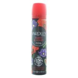Yardley Poppy And Violet Deodorant Spray 75ML - Parallel Import
