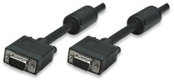 Manhattan Svga Extension Cable With Ferrite Cores