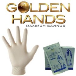 Gloves Surgical Sterile Box 50 Pairs 1 Pair Per Pouch Powder Free Natural Latex 8.5