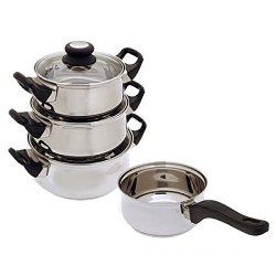 Stainless Steel Cookware 7 Pieces