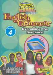 English Grammar Module 4: Examining The Sentence - Region 1 Import Dvd