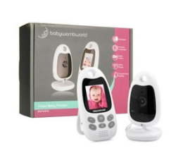 Babywombworld 2.0" Video Baby Monitor With Audio And Night Vision