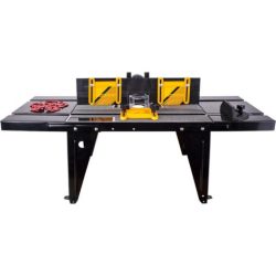 Tork Craft Router Table W fence & Feather Board