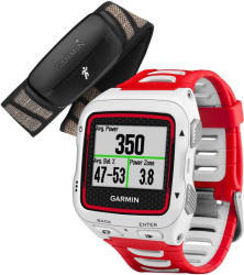 Garmin Forerunner 920XT Multisport GPS Watch Bundle in Red & White