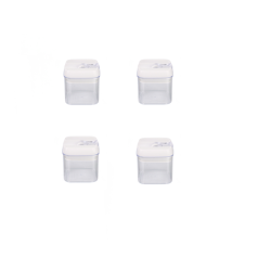 Pack Of 4 - 500ML Food Canisters