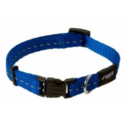 Rogz Classic Reflective Dog Collars - XS Blue