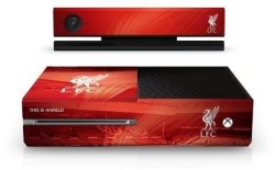 Official Liverpool Fc Original Xbox One Console Skin