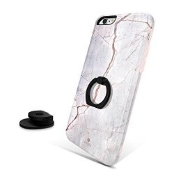 Iphone 6 6S Case For Girls Akna Dealtoday Collection High Impact Flexible Silicon Case For Both Iphone 6 & Iphone 6S Mars Marble Texture 264-U.S