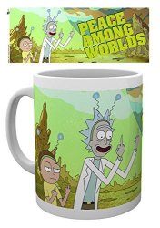 Rick And Morty - Ceramic Coffee Mug cup Peace Among Worlds