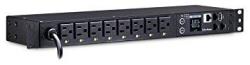 Cyberpower PDU81001 Switched Metered-by-outlet Pdu 100-120V 15A 8 Outlets 1U Rackmount