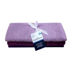 3 Pk Guest Towel Set Blushing Paradise