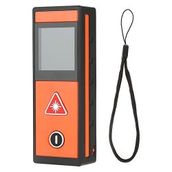 Portable 40M Laser Distance Measure Handheld Laser Meter For Distance Area Volume