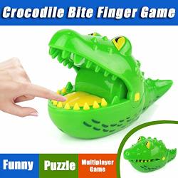 Ltrottedj Crocodile Biting Finger Game Mouth Dental Toys Funny Party Home Game Party Game